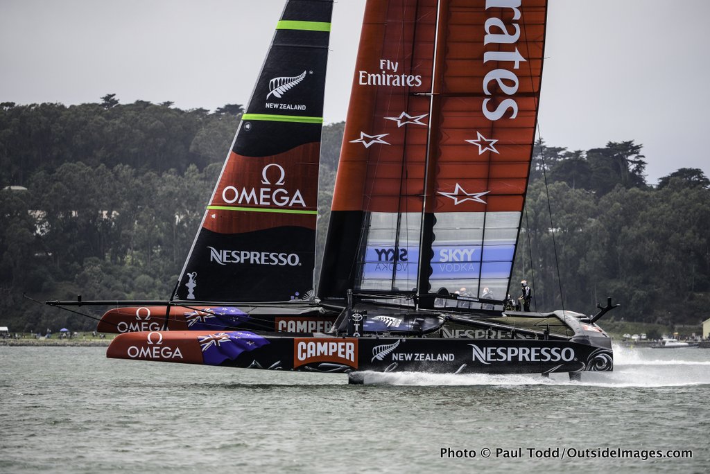 America’s Cup Challenger Series Begins In Surreal Fashion US Harbors