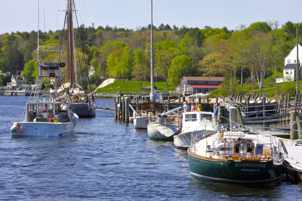 Spring in Rockport: Boat Launches, Rigging, and Paint | US Harbors