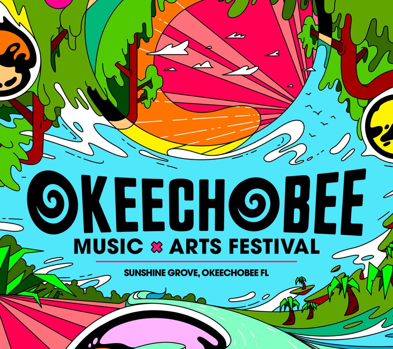 Okeechobee Music and Arts Festival US Harbors
