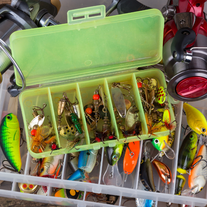 GUILI Fishing Belt Bag - Belt Fishing Storage Boxes for Bait